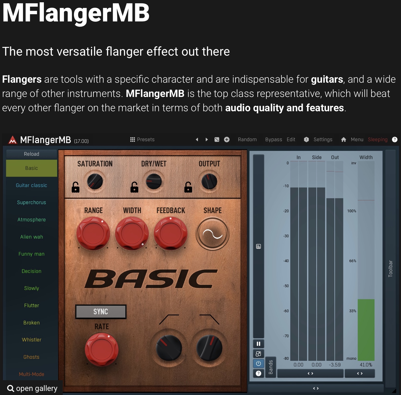 Meldaproduction MFlangerMB